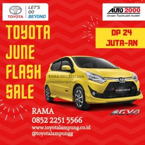 Harga Toyota Agya Bandar Lampung