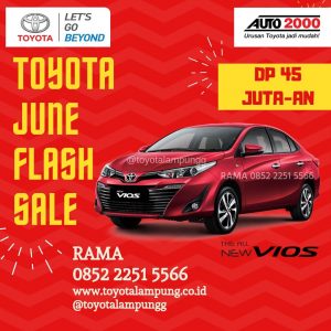 Harga Jual Toyota All New Vios Bandar Lampung