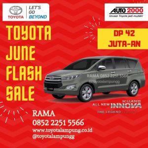 Harga Jual Toyota All New Kijang Innova Bandar Lampung
