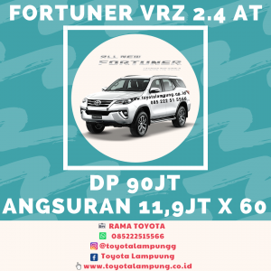 Promo Brosur Harga Kredit Toyota New Fortuner di Provinsi Lampung Bulan September 2020