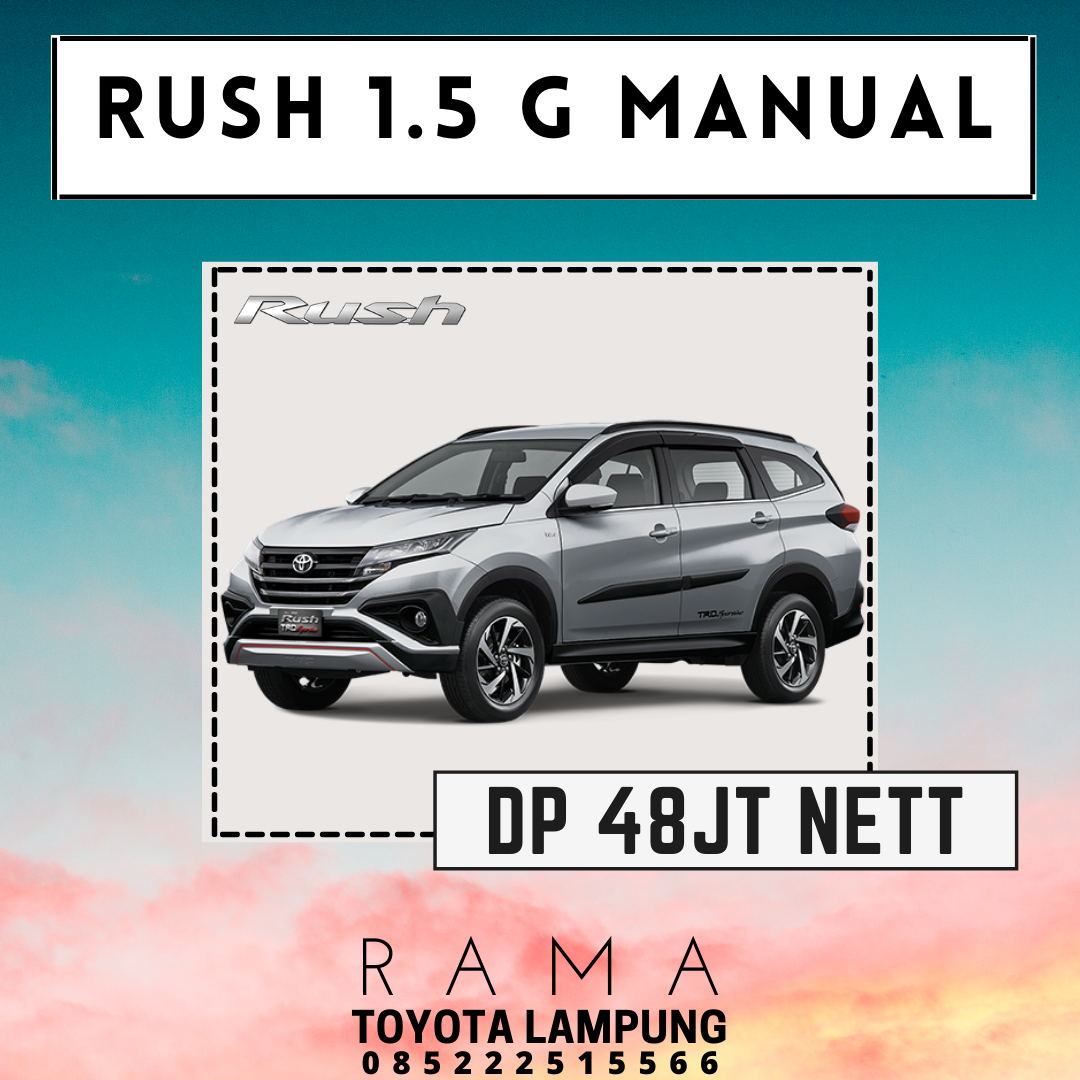 Promo Toyota New Rush Februari 2022 di Lampung