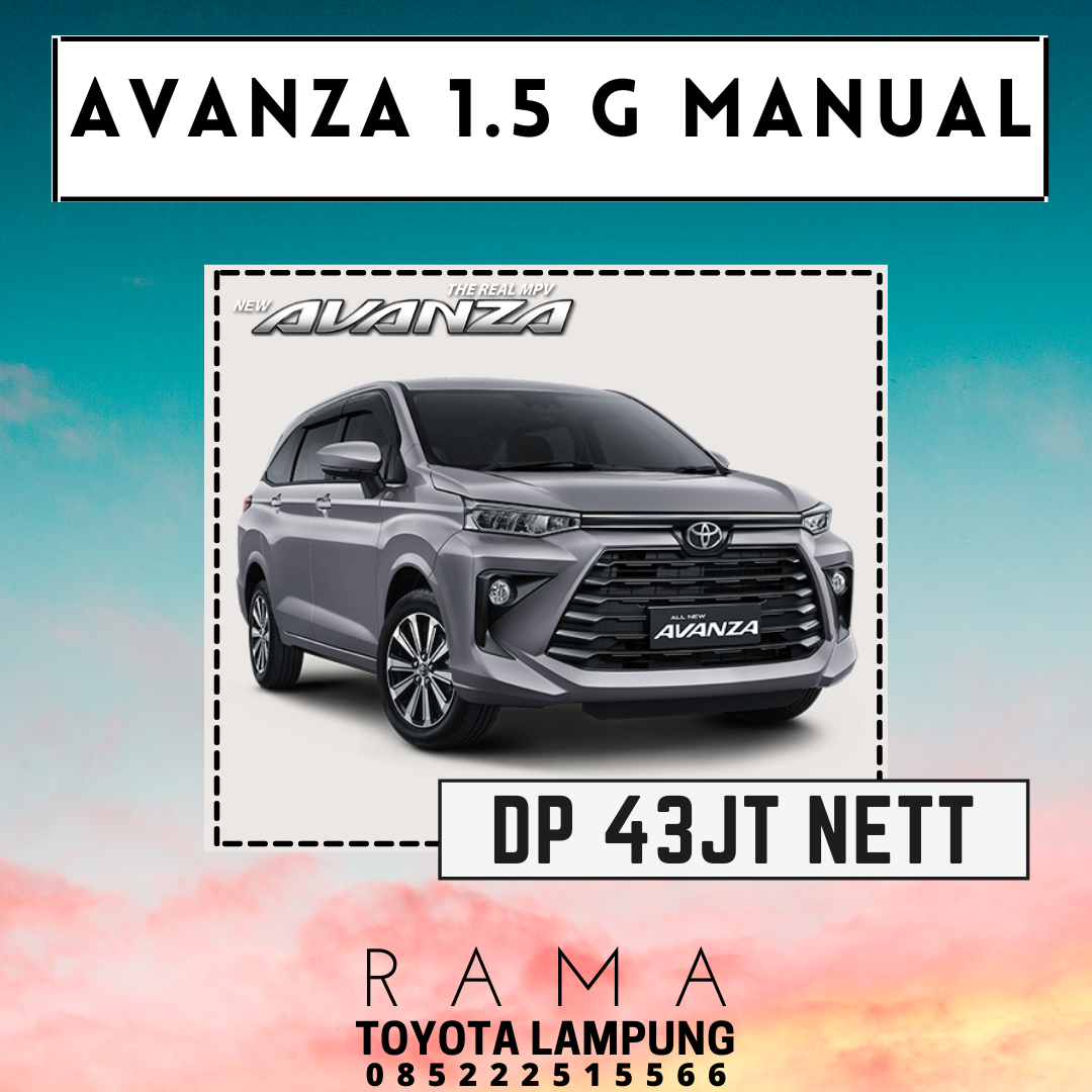 Promo Toyota New Avanza Februari 2022 di Lampung